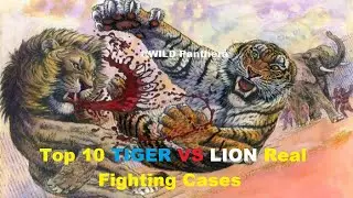Tiger VS Lion Top 10 Real Fight Incident - Lion VS Tiger Real Fighting Cases
