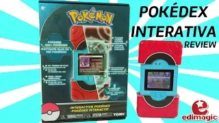 Pok&eacute;mon - Review Pok&eacute;dex Interativa XY regi&atilde;o de Kalos Edimagic - Pok&eacute;agenda brinquedo desafio Tomy