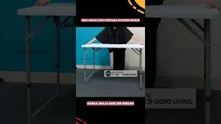 Meja makan lipat camping table portable outdoor indoor #huntingvirtual #shorts