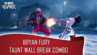 Tekken 7 Bryan Easy Taunt Wall Break Combo | PS4 | Mr.Insane Gamer