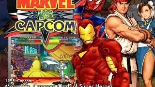 Marvel vs. Capcom: Clash of Super Heroes (Arcade) - Captain Commando