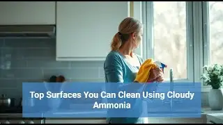 Top Surfaces You Can Clean Using Cloudy Ammonia | Bond Cleaning Geelong