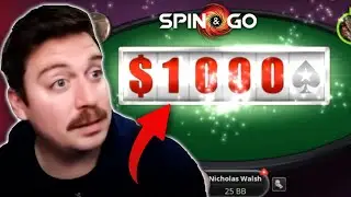 Полный игровой процесс Spin & Go на $1000 || «Клуб 500 или больше» №5 || Стратегия онлайн-покера