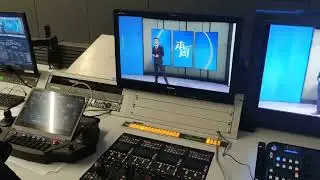 Dynamic Camera Movements Achieved by SEEDER Robotic Crane in TV News Studio