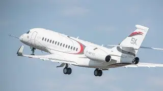 Dassault Falcon&rsquo;s 5X Business Jet Makes First Flight &ndash; AINtv