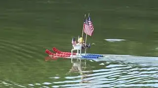 Rescue Boat For RC  Float Planes  