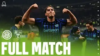 Serie A 2025/26 Matchday 16: Inter vs Lecce - FULL MATCH