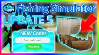 🐟Fishing Simulator *🔥UPDATE 5* &bull; ⏰Release Date & Time &bull; ⛵VIKING BOAT &bull; 🎁NEW CODES