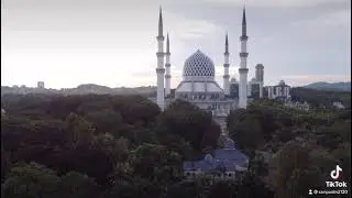 layann view petang di masjid negeri... #kakidrone