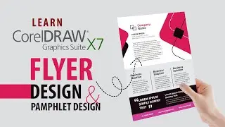 How To Design Flyer | Pamphlet Design | IQBAL ALAM