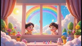 Weather Wonder Song 🌦️🌞🌈 Fun Learning Song for Toddlers | Rain, Sun & Rainbow Adventure