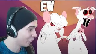 (Charmx Reupload) EW! - Reacting to SCIENTIFICALLY ACCURATE&trade; PINKY AND THE BRAIN