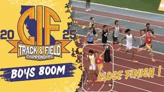 2025 TF - CIF State Meet - Boys 800M Championship