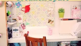 How I Made a Great Crafting Space from a Wardrobe!