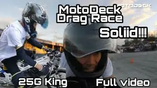 Full Drag Video | MotoDeck 25G Drag King | turbo racing x Redspeed racing team x 1G x JRP thailand