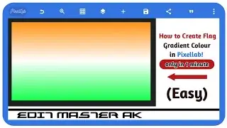 How to Make Flag Color Background in Pixellab | Gradient & Color Blending Tutorial