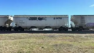 SB BNSF grain train 1/16/26