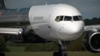 The Beautiful Titan Airways 757 Lands in Cork