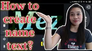 HOW TO CREATE NAME INTRO USING KINEMASTER || VIDEO TUTORIAL || TAGALOG || MEZ JONASKIE