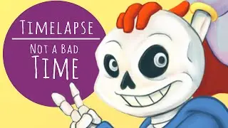 Undertale: Not a Bad Time Speed Paint ft. Sans & Papyrus