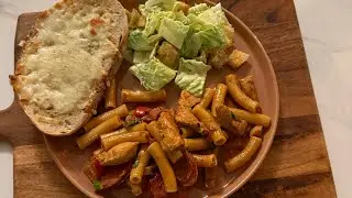 Cajun Chicken and Sausage Pasta