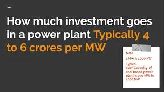 Powerplant Economics 1 (Concept of Fixed cost)