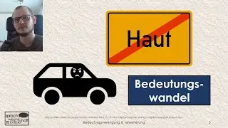Aus der Haut fahren 🚗 &ndash; Bedeutungswandel: Bedeutungsverengung & -erweiterung 🗨️ Sprawib