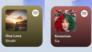 Get iOS-style Spotify Widget on Android