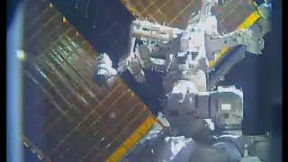 ISS Robot Arm rotates 2018-AUG-09