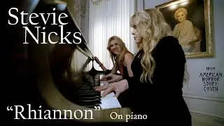 AHS Coven: Stevie Nicks on piano 