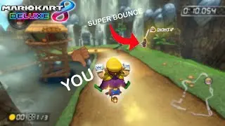 How to SUPER BOUNCE in Mario kart 8 deluxe! (Tutorial)