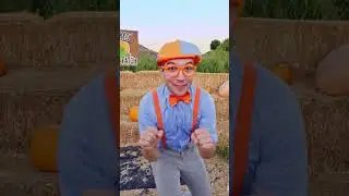 the PUMPKIN PATCH is LAVA?!🌋#floorislava #halloween #blippi