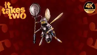 It Takes Two - Shield Wasp - Boss Fight - PS5 4K 60FPS