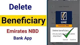 How to delete Beneficiary from emirates nbd bank account | Emirates NBD Beneficiary