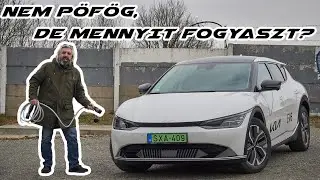 Kia EV6 e228 RWD fogyasztás és töltés - Totalcar Teszt