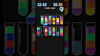 solve and solution water color sort game level 4065