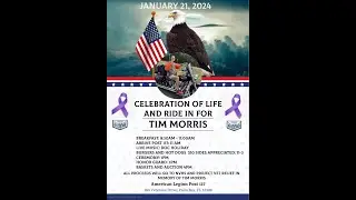 2024, Jan 21 - Tim Morris' Memorial Ride and Celebration of Life