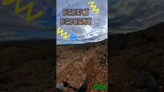 Desert Descent into the White Tanks! #arizonatrail #mountainbiking #arizona #mtbtrails