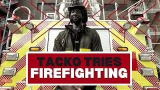 Tacko Tries Firefighting 🚒🔥 | 7&rsquo;6&rdquo; Tacko Fall Trains With Chicago Fire Department!