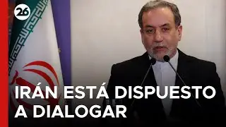 🇮🇷 ADVERTENCIA DE ARAQCHI | El programa de misiles de Irán no está sobre la mesa de diálogo