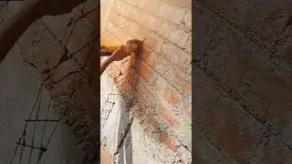 Electrical Wall Cutting Work 🔥 | Professional Wiring Setup | Site Work #shorts