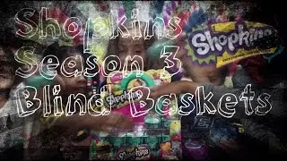 Shopkins Season 3 Blind Baskets Opening and DC Comics Bag Choc-Frosted