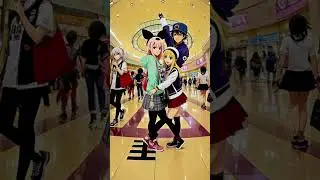 Lofi 45 friends #anime  AI Art #shorts #mindfulnesssound