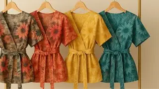 Leftover fabric turned into gold ✂️✨ Sold out! #sewing