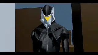 [Blender] Shin Mefilas building slap simulation test (Ultraman)