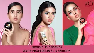 BEHIND THE SCENES ARTY PROFESSIONAL X SNOOPY