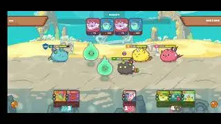 3 VS 1 Plant Dash Dash #axietutorial #Hoki #axieinfinitybattlehighlights #axieinfinity #axiegameplay