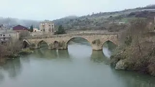 A RÚA DE VALDEORRAS DESDE EL AIRE