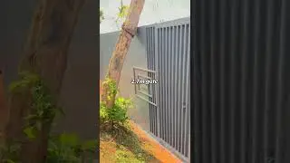 Iron metal sliding gates #gate #ashybbqstoves #slidinggates