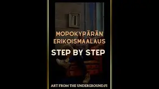 Kyp&auml;r&auml;n step by step maalaus